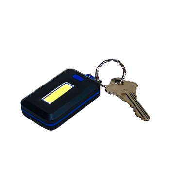 Micron Keyring Flashlight With COB LED Light - Blue