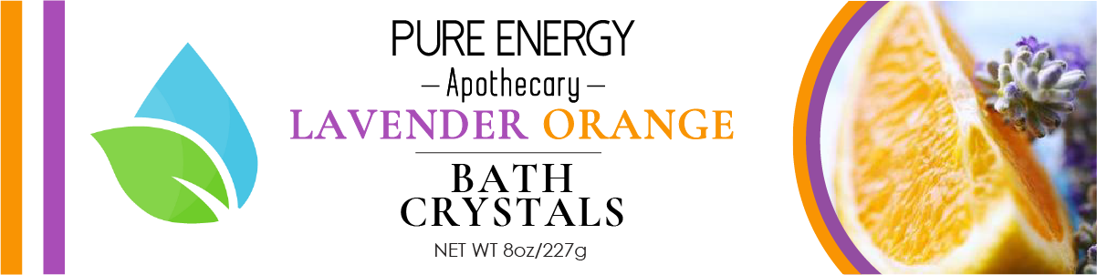 Bath Crystals - 0.5 Orange